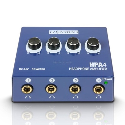 LD Systems LD HPA4 - wzmacniacz słuchawkowy