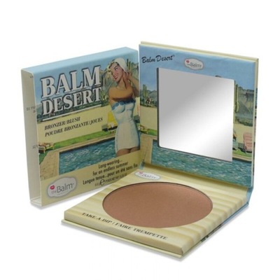 Bronzer prasowany the Balm Desert Bronzer Blush Bronzer/ Blush 6,39 g