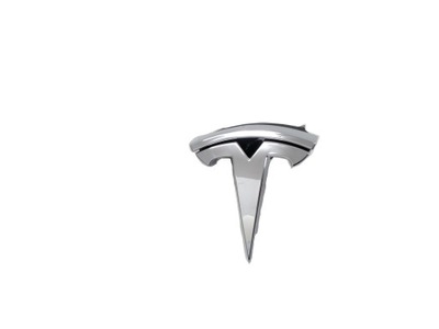 EMBLAMAT ZNAK CROMO REJILLAS PARTE DELANTERA TESLA MODELO S RESTYLING 2016- 1053686-00-F  