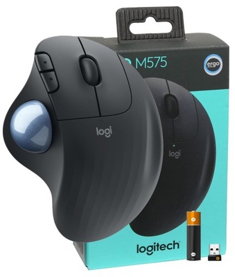 MYSZKA BEZPRZEWODOWA TRACKBALL LOGITECH ERGO M575 ERGONOMICZNY BLUETOOTH