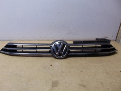 Решётка радиатора решётка радиатора vw golf vii sportsvan накладки хром фото №1