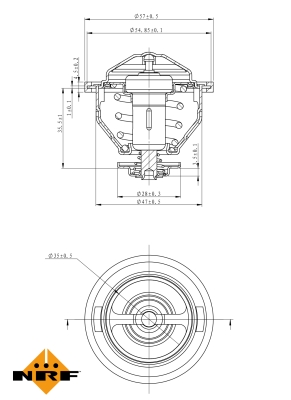 NRF 725140 TEMPERATURE REGULATOR  