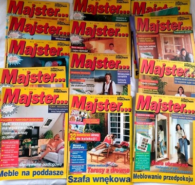 ZESTAW Czasopismo MAJSTER 1994 1995