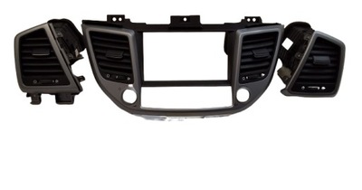 Hyundai tucson iii рамка защита радио решётки обдув 84740-d7100 фото №1