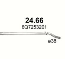ТРУБА SKODA ROOMSTER 24.66