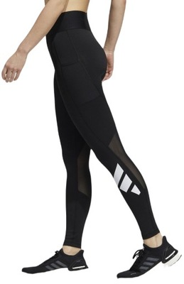 Legginsy damskie Adidas Techfit Logo Long Tights GR8046