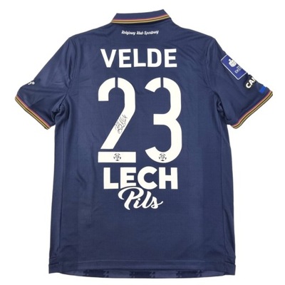 Velde - Lech Poznań - koszulka z autografem