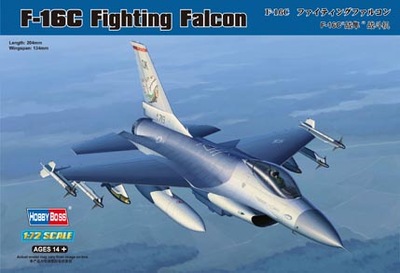F -16C Fighting Falcon 1/72 Hobby Boss 80274