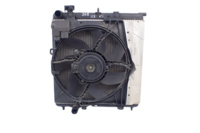 Вентилятор + радиатор воды peugeot 208 рестайлинг  1,2 vti 2018 r 3d 9812028580 фото №1