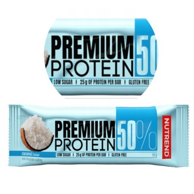 BATON BIAŁKOWY PROTEIN BAR 50g BATON PROTEINOWY