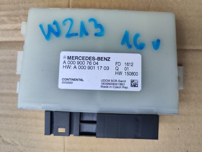 Модуль блок управления выхлопных газов mercedes w213 a0009007604 фото №1