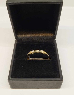 Złoty pierścionek pr. 585 1,47g (GRU)