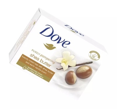 DOVE PURELY PAMPERING MYDŁO W KOSTCE MASŁO SHEA