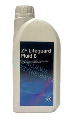 МАСТИЛО ZF LIFEGUARD FLUID 6 6HP 1L фото