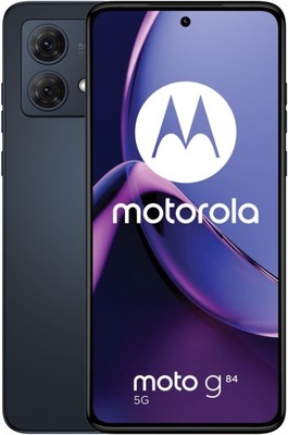 Smartfon Motorola moto g84 12/256GB 6,5" pOLED 120Hz 5G 50/16 Mpx Granatowy
