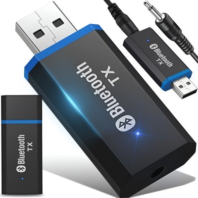 ODBIORNIK BLUETOOTH 5.0 TRANSMITER AUX JACK USB