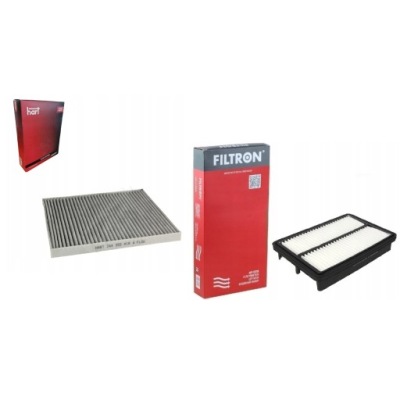 Фильтр воздуха + салонный hyundai tucson kia sportage ii 2004- фото №1