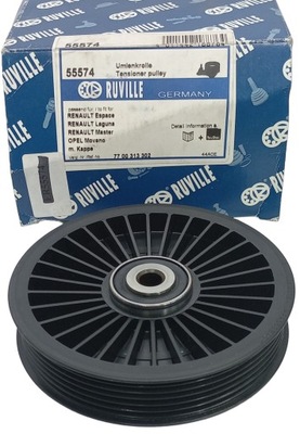 Ролик напрямна ремінь pk opel movano a vivaro renault master ii trafic ii фото №1