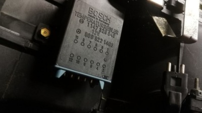 Модуль блок керування climatronic mercedes 126 se sec фото №1