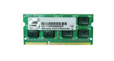 G.SKILL 4 GB SODIMM DDR3 1066MHz DO LAPT MAC APPLE