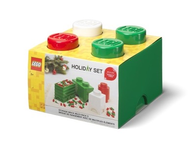 Zestaw pojemników LEGO 3w1 (Xmas)