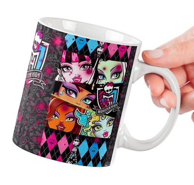 NAJLEPSZY KUBEK DLA DZIECI MONSTER HIGH NA PREZENT SUPER JAKOŚĆ