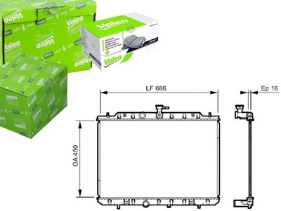 AUŠINTUVAS VARIKLIO VALEO 21400JG300 DN2292 