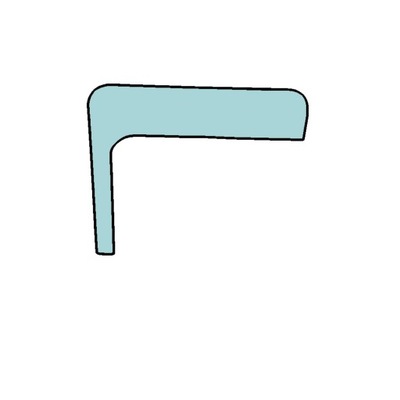 Стекло боковая правая накладка-спойлер renault magnum dxi 2010- 0214 фото №1