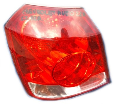 Chevrolet aveo лампа лівий задня ліва задня фото №1