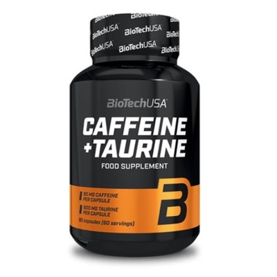 BioTech USA, Caffeine + Taurine, 60 kaps.