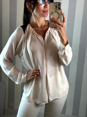 MALENE BIRGER__Elegancka bluzka koszulowa__M/38