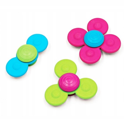 Wirujące przyssawki Toys Whirly Squigz,brak