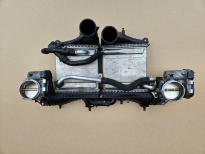 Радиатор интеркулер дроссельная заслонка mercedes amg sl r232 sl 55 sl 63 4.0 v8 фото №1