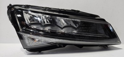 Фара правый перед skoda superb 3 рестайлинг  led 19- оригинал фото №1