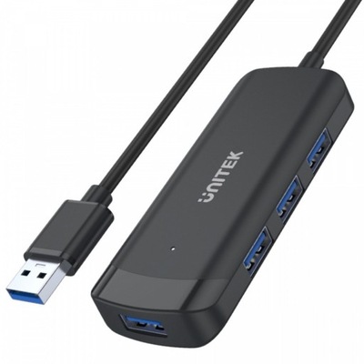 Unitek HUB USB-C; 4x USB-A 3.1; kabel 150cm; H1111