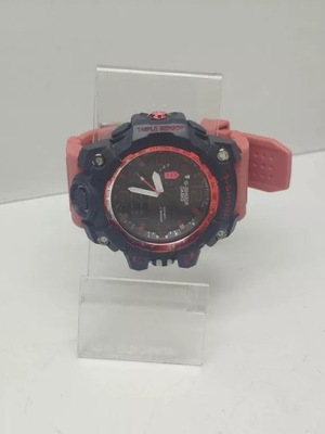 ZEGAREK G-SHOCK CASIO CZERWONO CZARNY