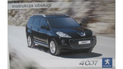 PEUGEOT 4007 2007-2012 POLSKA LIBRO MANTENIMIENTO  