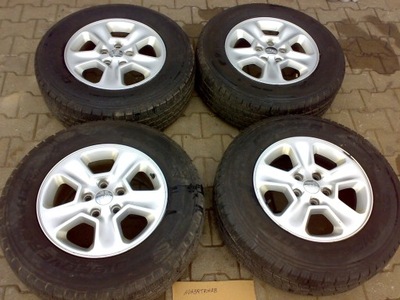 JEEP GRAND CHEROKEE WK2 RUEDAS ORIGINAL ALUMINIO LLANTAS NEUMÁTICOS 17'' PERFECTO  