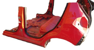 Крило задній ліве поріг opel karl фото №1