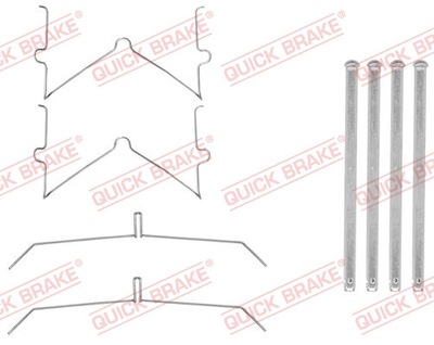 QUICK BRAKE 109-0003 JUEGO AKCESORIOW, ZAPATAS DE FRENADO  