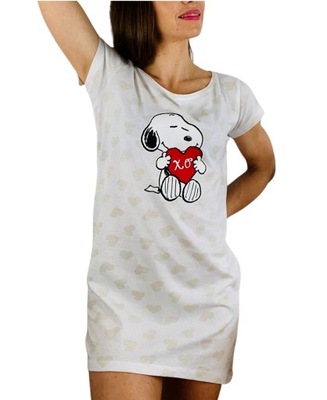 Piżama damska Snoopy koszula nocna L