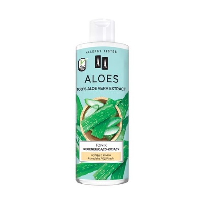 AA Aloes 100% aloe vera extract tonik regenerująco