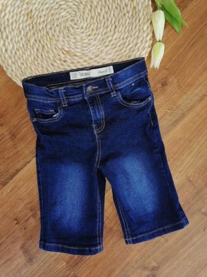 KRÓTKIE SPODENKI JEANSOWE SKINNY DENIM 134 K310