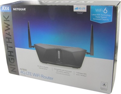 ROUTER MOBILNY NETGEAR NIGHTHAWK AX1800 LAX20 Wi-Fi 6 4G LTE SIM