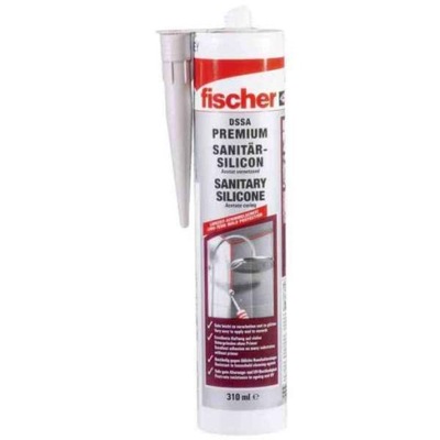 Fischer DSSA Premium silikon sanitarny Antracyt 310ml