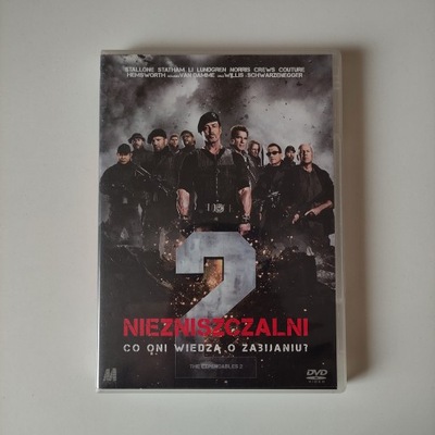 NIEZNISZCZALNI 2 - Stallone - prawie jak nowa DVD -