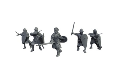 11th Century Armoured Warriors with Swords - Medbu