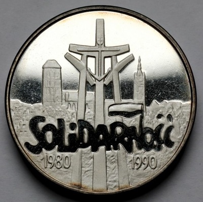 1561. 100.000 zł 1990 Solidarność (mała)