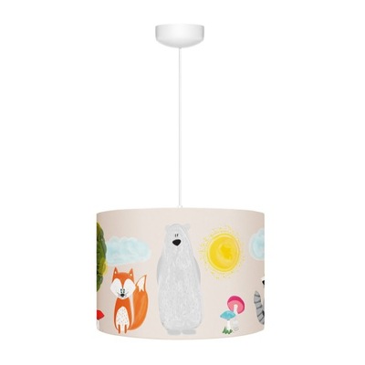 Lampa Sufitowa Przyjaciele z Lasu