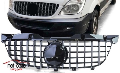 Решітка радіатора mercedes sprinter 906 -13 panamericana amg c фото №1